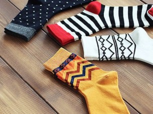 100% Cotton Colorful Style Men Fashion Socks