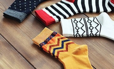 100% Cotton Colorful Style Men Fashion Socks