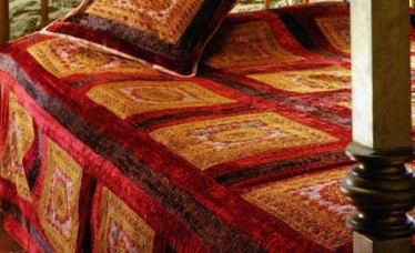 Luxury Indian Traditional Handmade Fine Bedspread