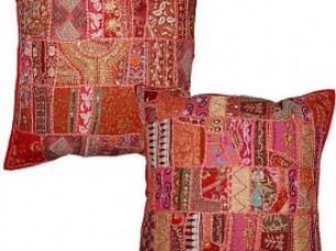 Tribal indian Patchwork Cushion Covers