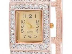 My DT Lifestyle rose gold metal bangle style women’s watch WTH62