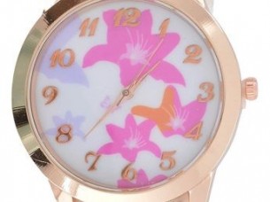 My DT Lifestyle white & rose gold fashion watch WTH75