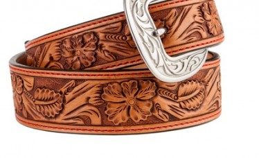 Beautiful Hand Carving High Quality Western Leather Belt