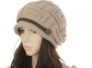 Womens Fashion Thermal Knitted Winter Hats